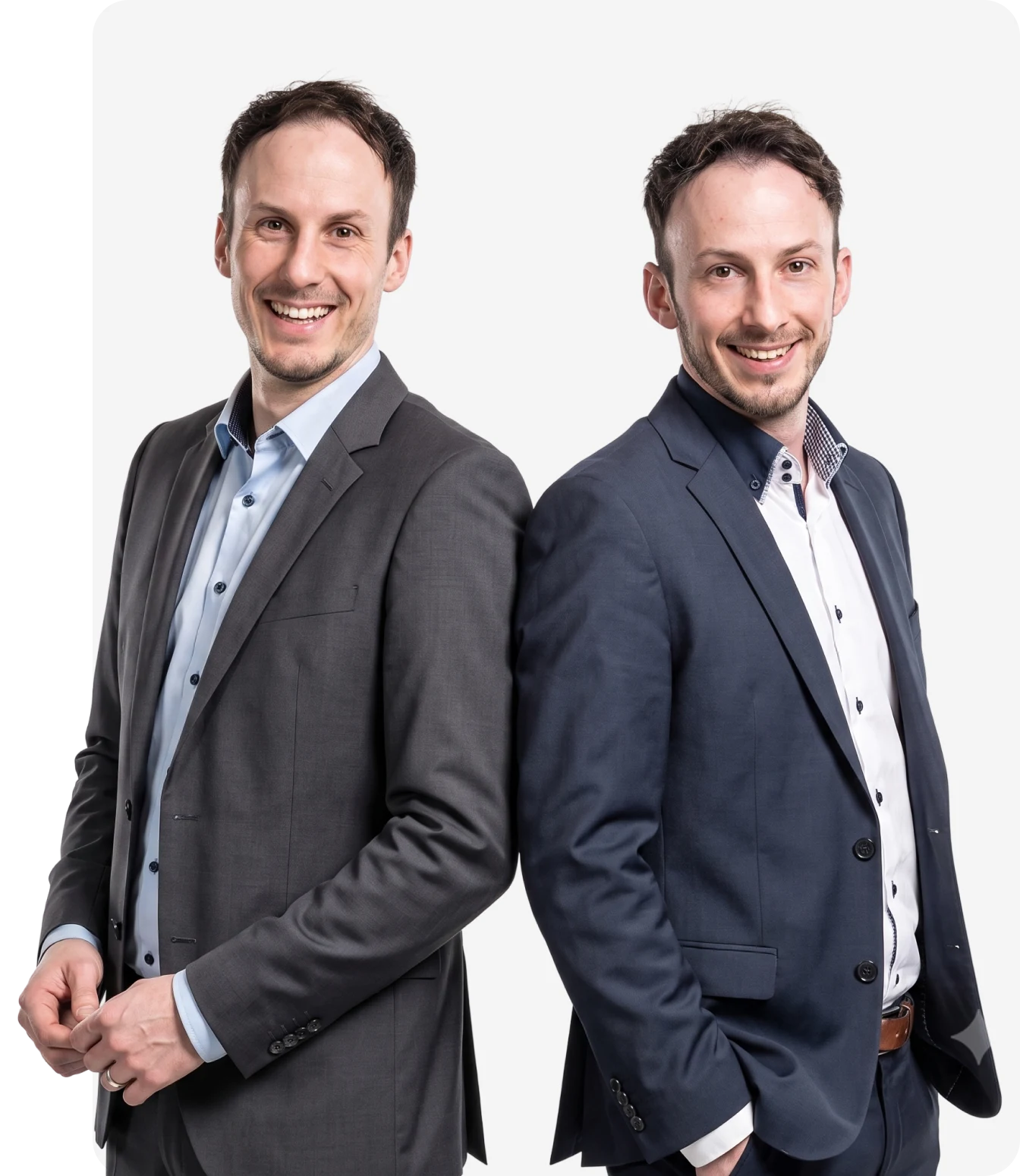 Hubert, Marc und Andreas Domig